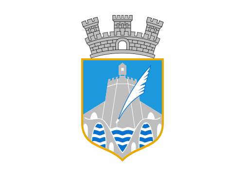 Official Flag - Gjirokastër County State Symbol