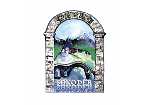 Official Flag - Shkodër County State Symbol