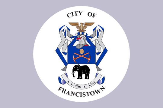 Official Flag - City of Francistown State Symbol