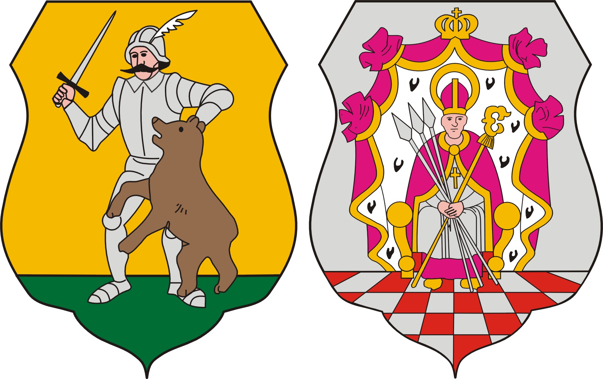 Official Seal / Emblem - Komárom-Esztergom State Symbol