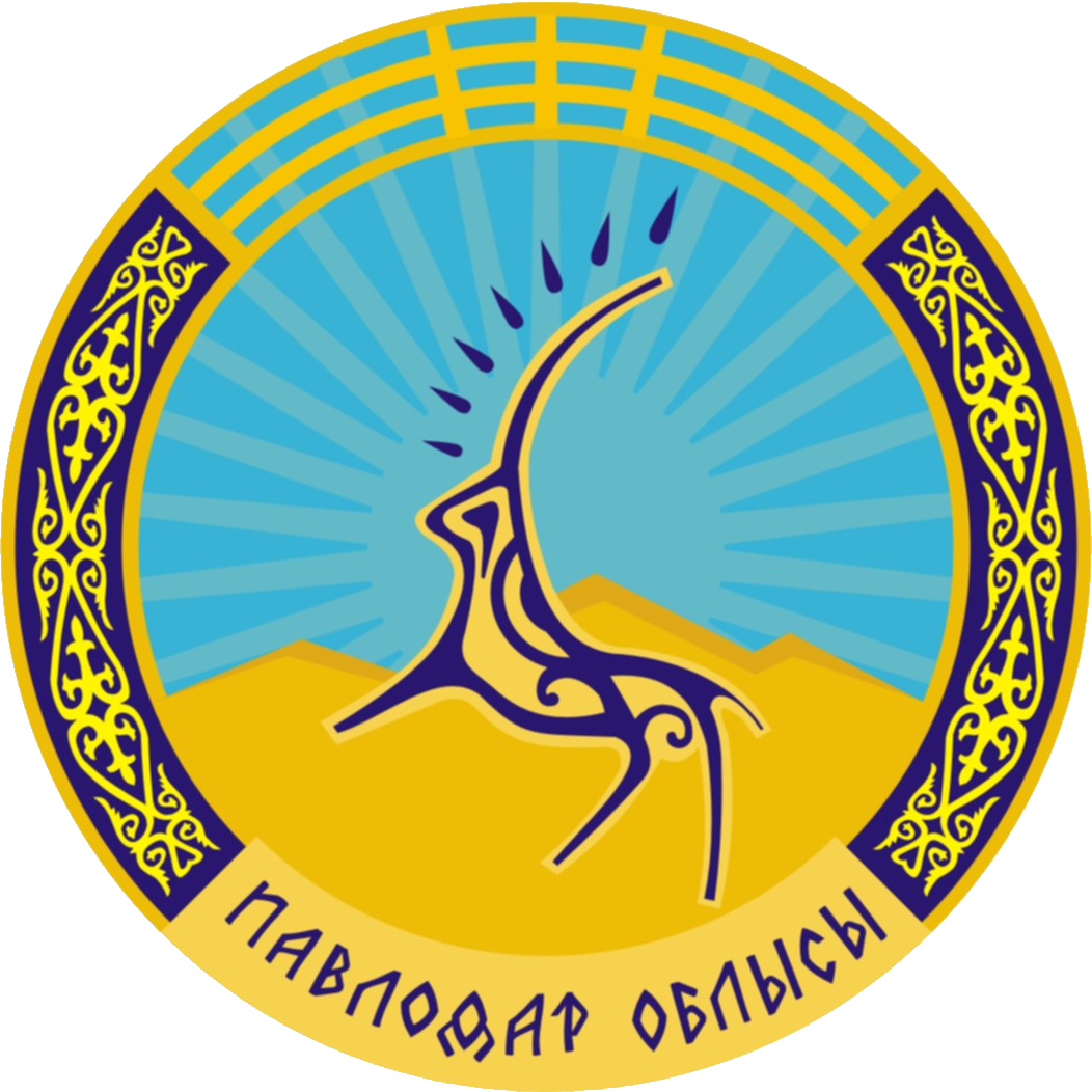 Official Seal / Emblem - Pavlodar Region State Symbol