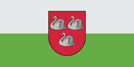Official Flag - Gulbene Municipality State Symbol