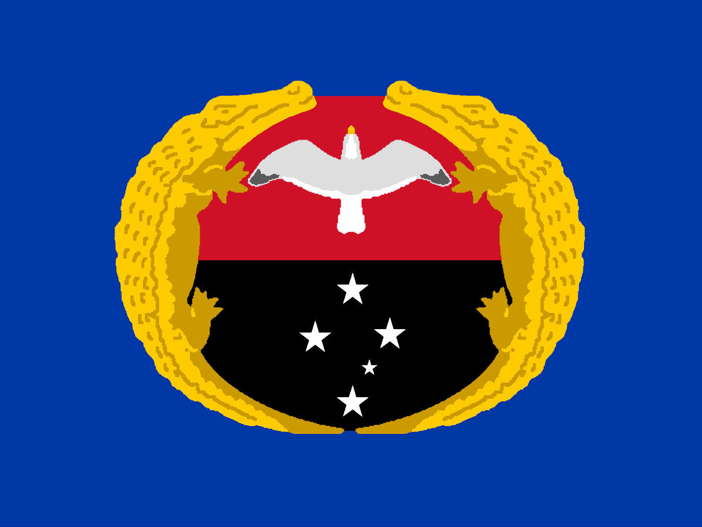 Official Flag - Gulf Province State Symbol