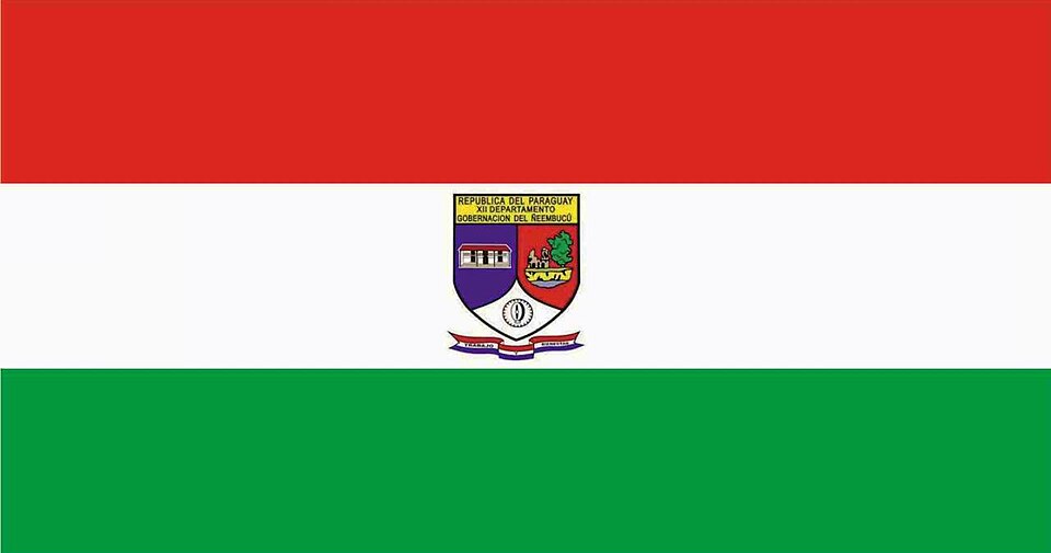 Official Flag - Ñeembucú Department State Symbol