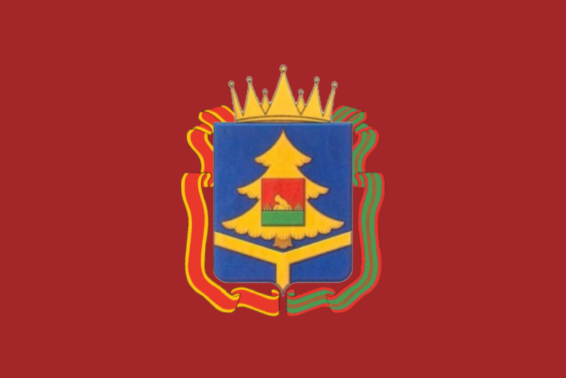 flag of Bryansk Oblast - Bryansk Oblast State Symbol