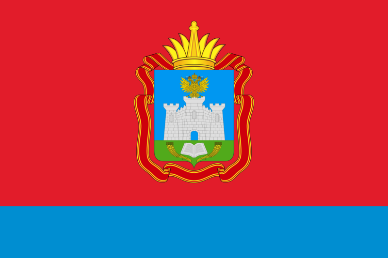 flag of Oryol Oblast - Oryol oblast State Symbol