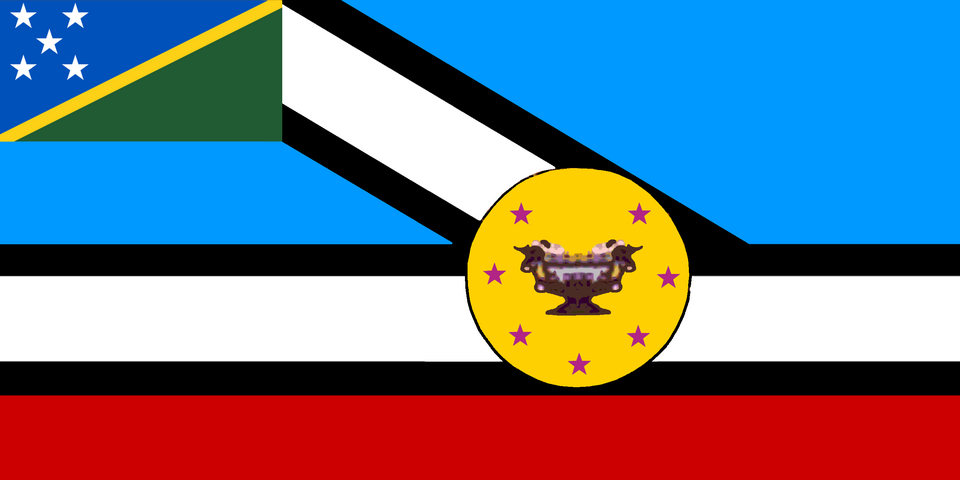 Official Flag - Makira-Ulawa Province State Symbol