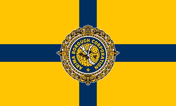 Official Flag - Borough of Arima State Symbol