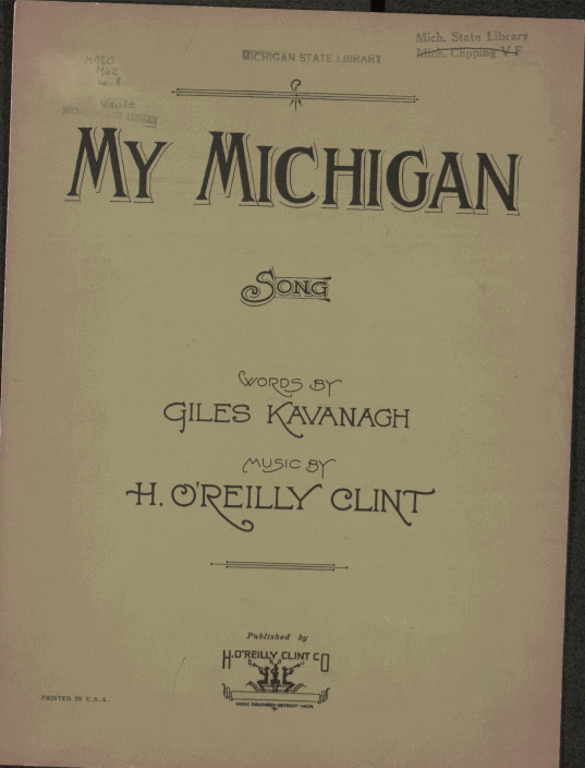 My Michigan - Michigan State Symbol